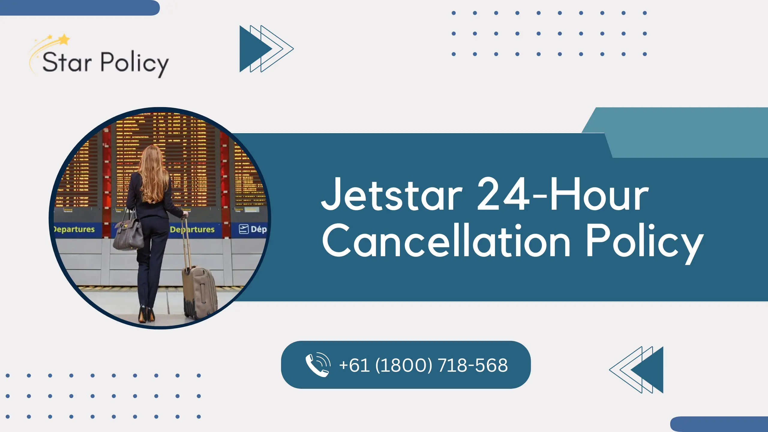 Call +61(1800) 718-568 Today for Jetstar Flight Cancellation Policy, Fees, Refunds, and Booking Information on Cancelled Flights